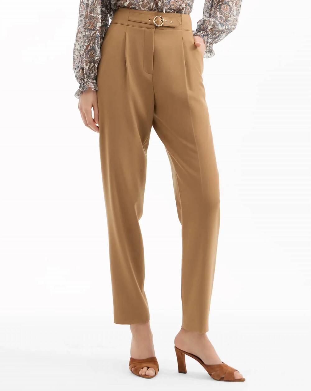 NEW VERONICA BEARD wisteria pant in hazelnut